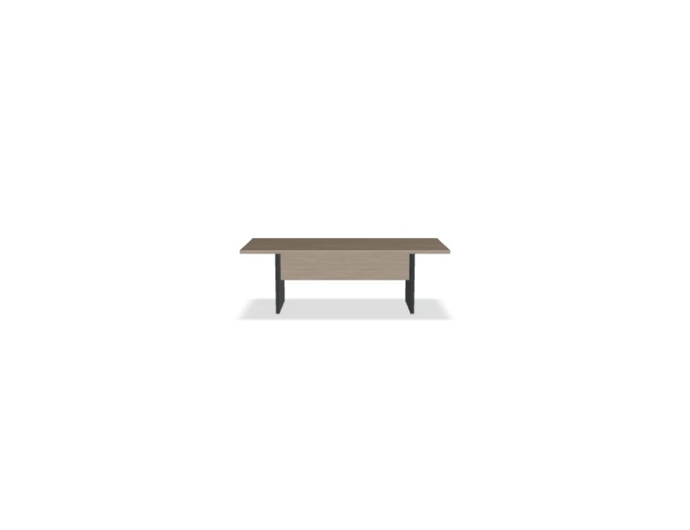 Bild zeigt den Mito MITM45 Chefzimmer-Tisch von MDD aus der Kategorie Schreibtisch; elegantes, modernes Holzdesign mit klaren Linien und großzügiger Arbeitsfläche.
