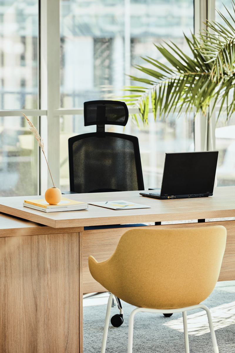 Eleganter Mito MIT2P Chefschreibtisch von MDD: Stilvolles Design und funktionale Details für effizientes Arbeiten im Büro.