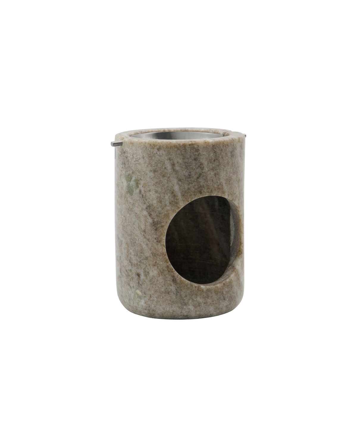 Ölbrenner, MKMarble, Beige, Silber-Finish in Beige präsentiert im Onlineshop von KAQTU Design AG. Duftöl ist von Meraki