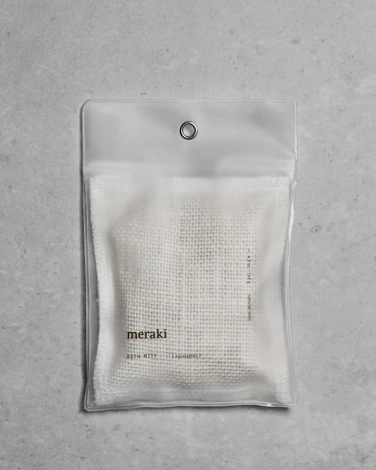 Meraki Badehandschuh Bath mitt Eucalyptus zum Peeling, Produktbild Körperpflege