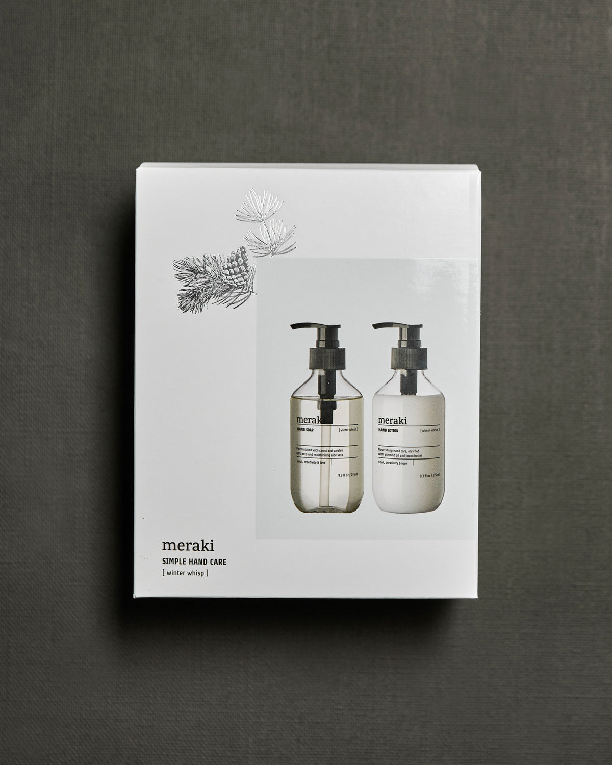 Gift boxCH, winter whisp hand soap + hand lotion, 275|275 ml|ml in White präsentiert im Onlineshop von KAQTU Design AG. Lebensmittel ist von Meraki