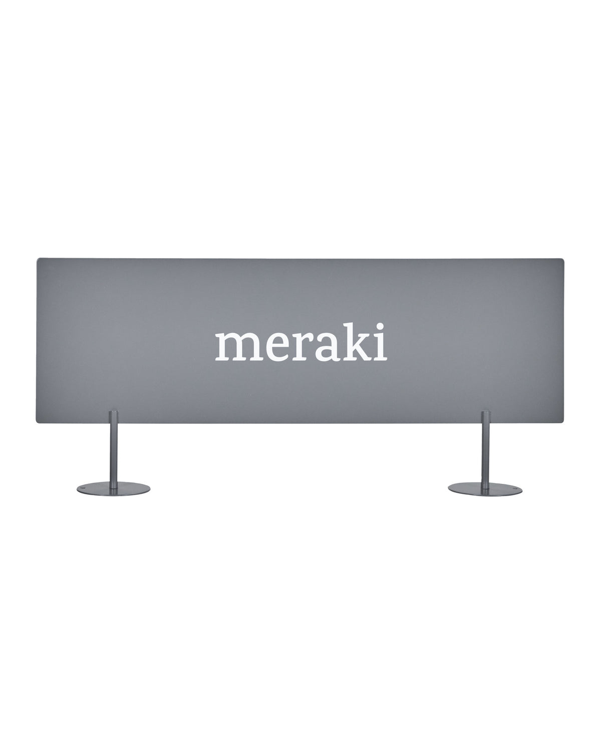 Graues Dekoschild MKLogo sign von Meraki, einzeln als Produktfoto abgebildet