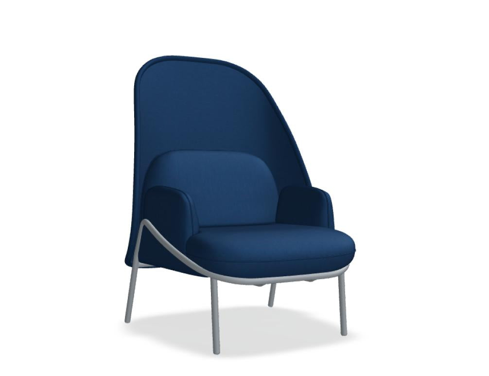 Mesh MF1S - Sessel in Ziegelrot präsentiert im Onlineshop von KAQTU Design AG. Sessel ist von Mdd