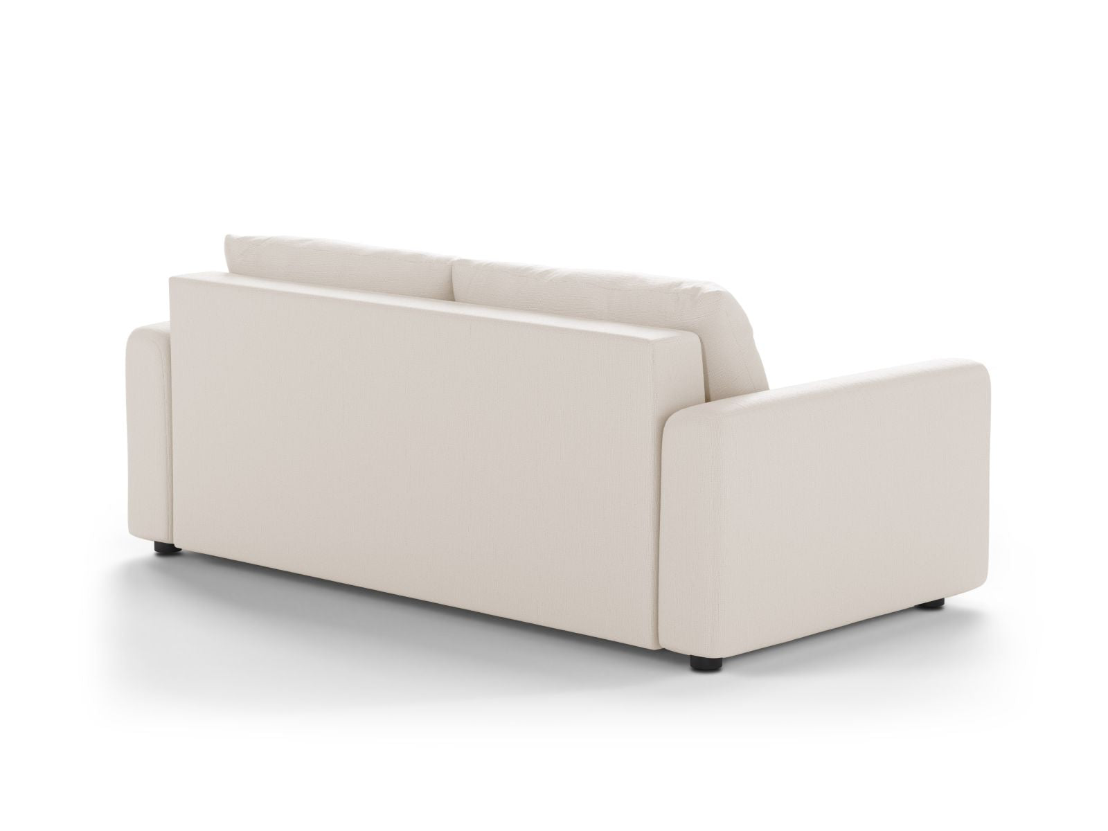 Elegantes 3-Sitzer Bettsofa David von Micadoni, perfekt für entspannte Abende und Übernachtungen, vereint modernes Design mit Funktionalität.