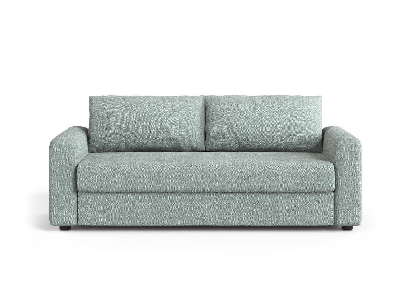 3-Sitzer Sofa mit Schlaffunktion David in Mint-Babel präsentiert im Onlineshop von KAQTU Design AG. Bettsofa ist von Micadoni