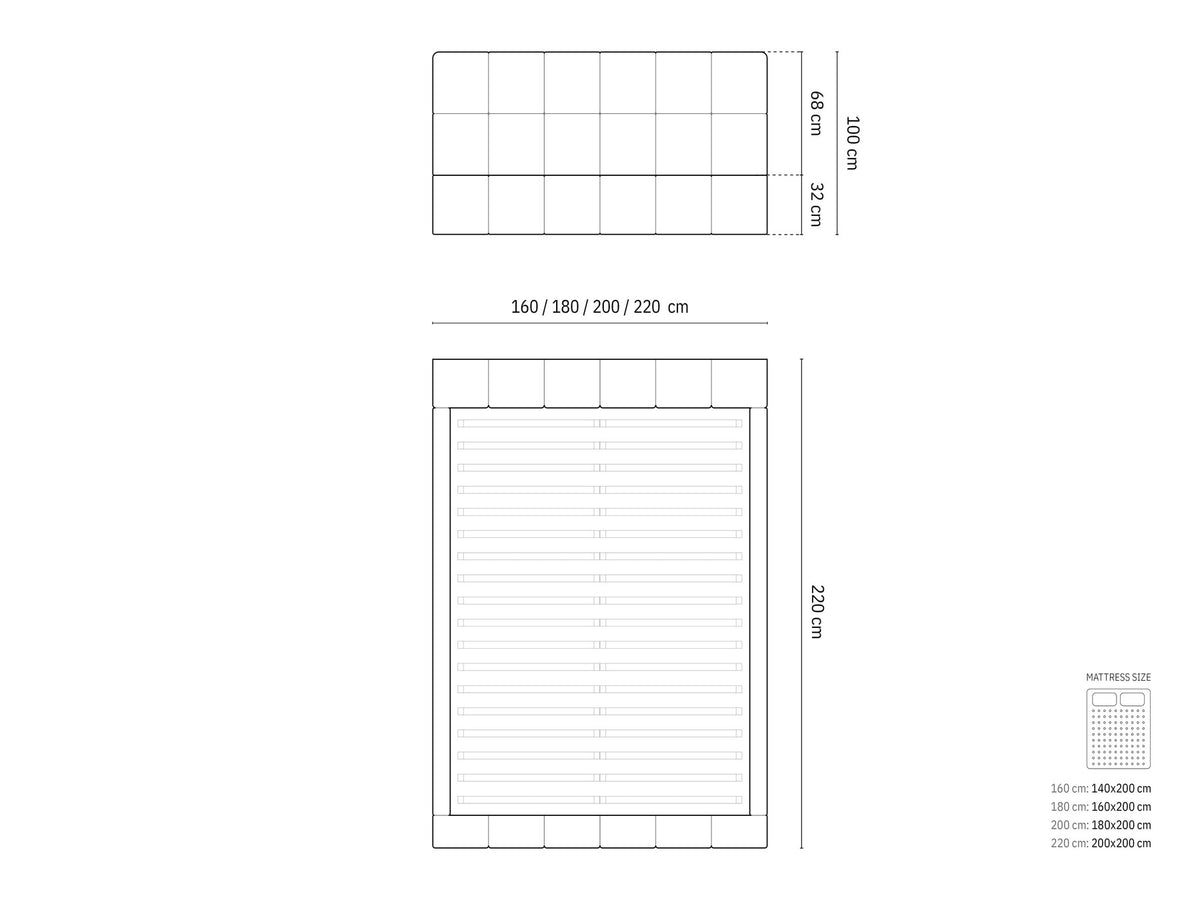 Gelbes Polsterbett Bellis mit gepolstertem Kopfteil, Stoffbezug Bluvel, schwarzen Kunststoffbeinen und integriertem Bettkasten mit Frontöffnung.