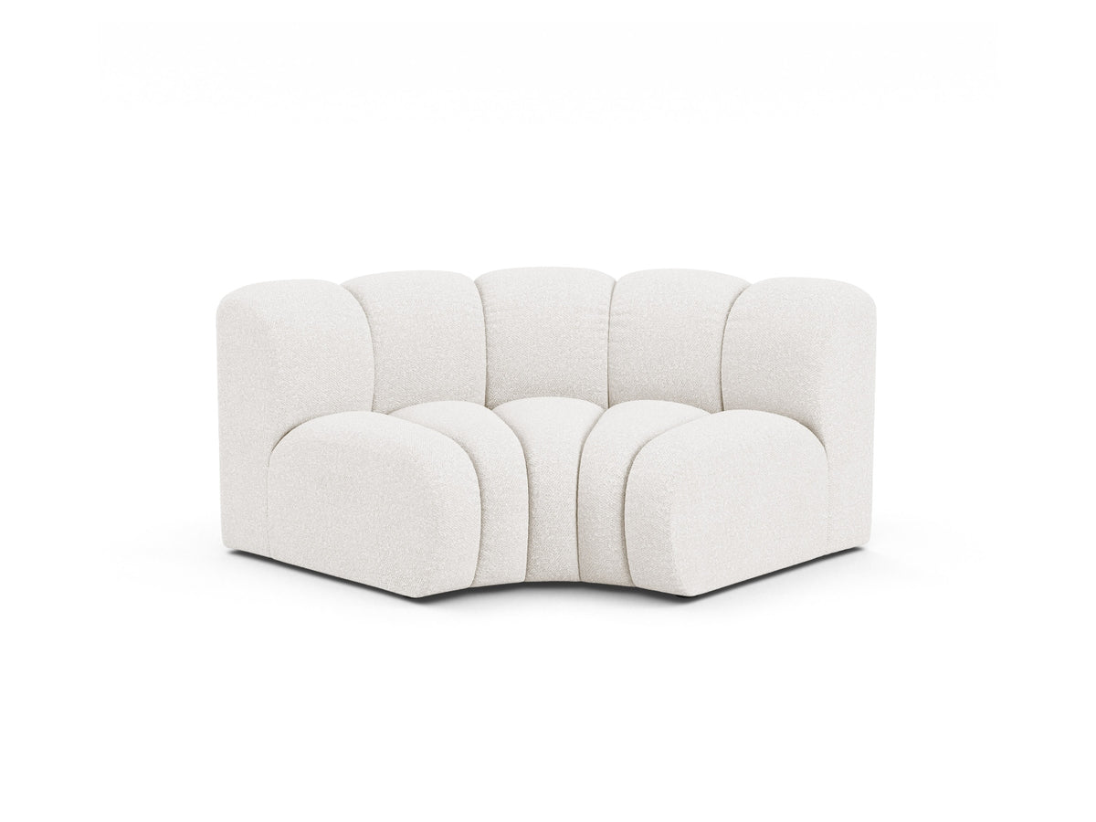 Lupine Modul Corner 1 Sitzer in White-Baloo präsentiert im Onlineshop von KAQTU Design AG. Modulares Sofa ist von Micadoni