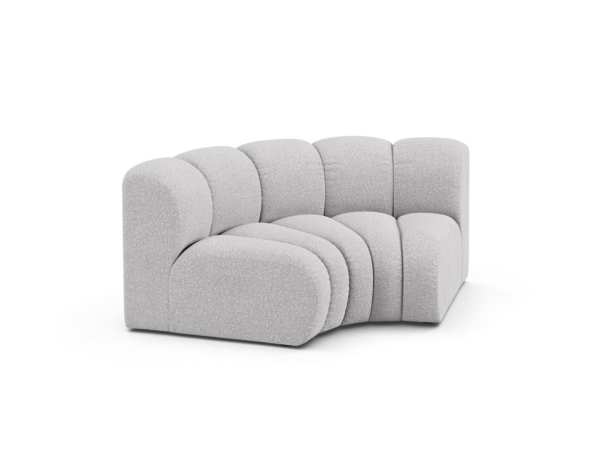 Lupine Modul Corner 1 Sitzer in Light Grey-Baloo präsentiert im Onlineshop von KAQTU Design AG. Modulares Sofa ist von Micadoni