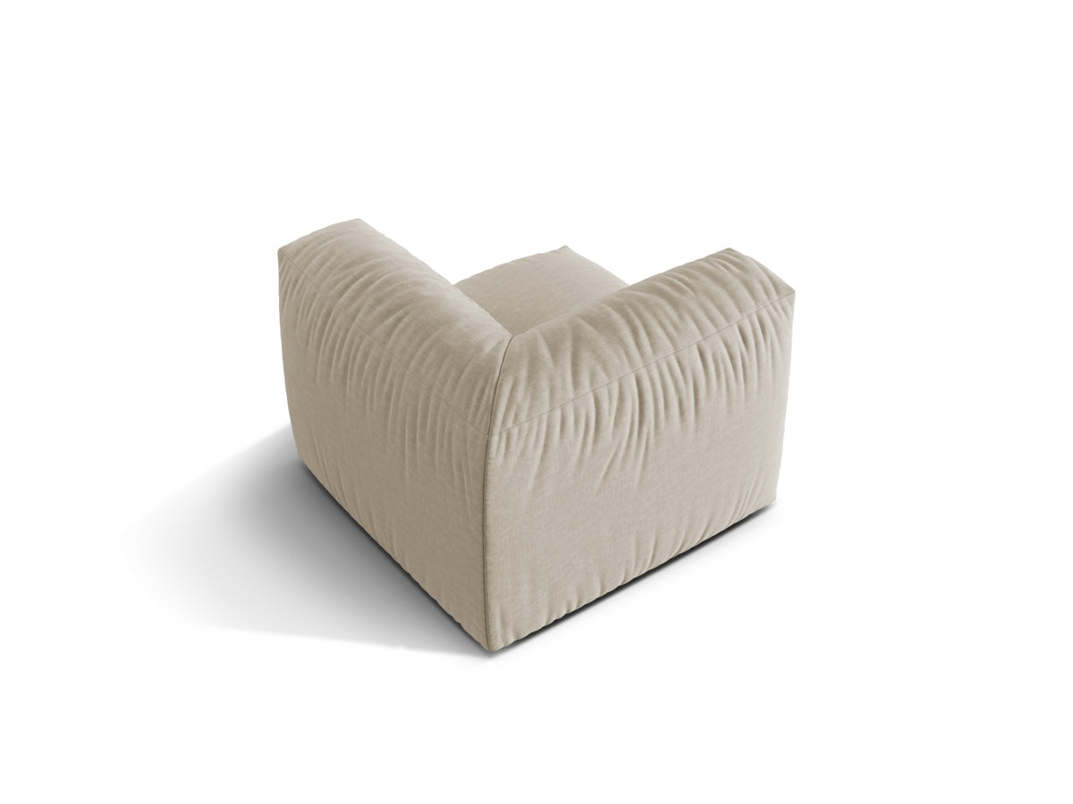 Martina Modul Armless 1 Sitzer in Light Beige-Boston präsentiert im Onlineshop von KAQTU Design AG. Modulares Sofa ist von Micadoni