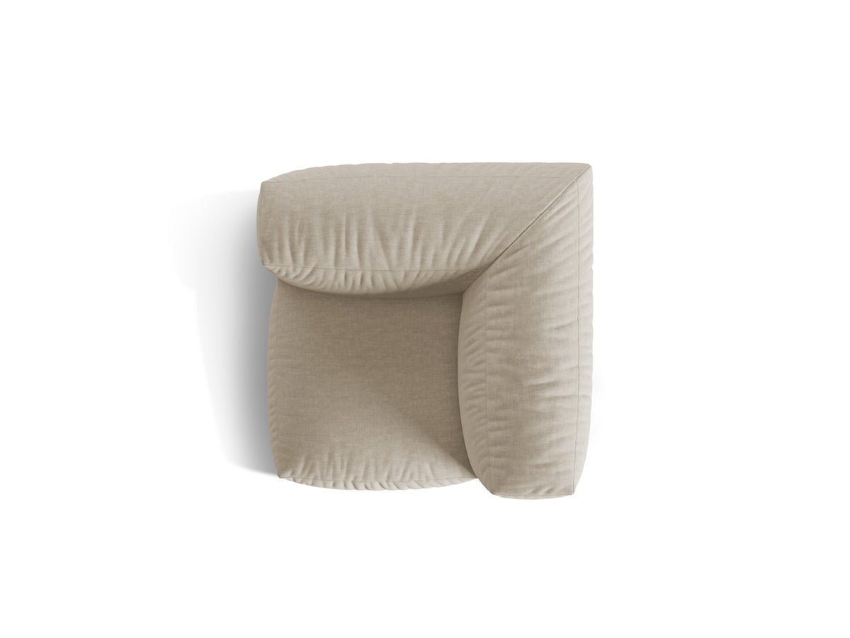 Martina Modul Armless 1 Sitzer in Light Beige-Boston präsentiert im Onlineshop von KAQTU Design AG. Modulares Sofa ist von Micadoni