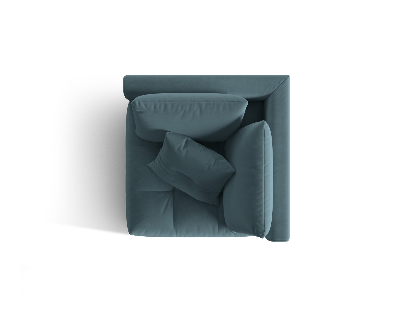 Entdecken Sie den eleganten Bloom Velour Modul 1-Sitzer von Micadoni – ein flexibles Boho-Möbelstück, das in vielen Farben erhältlich ist und jeden Raum aufwertet!