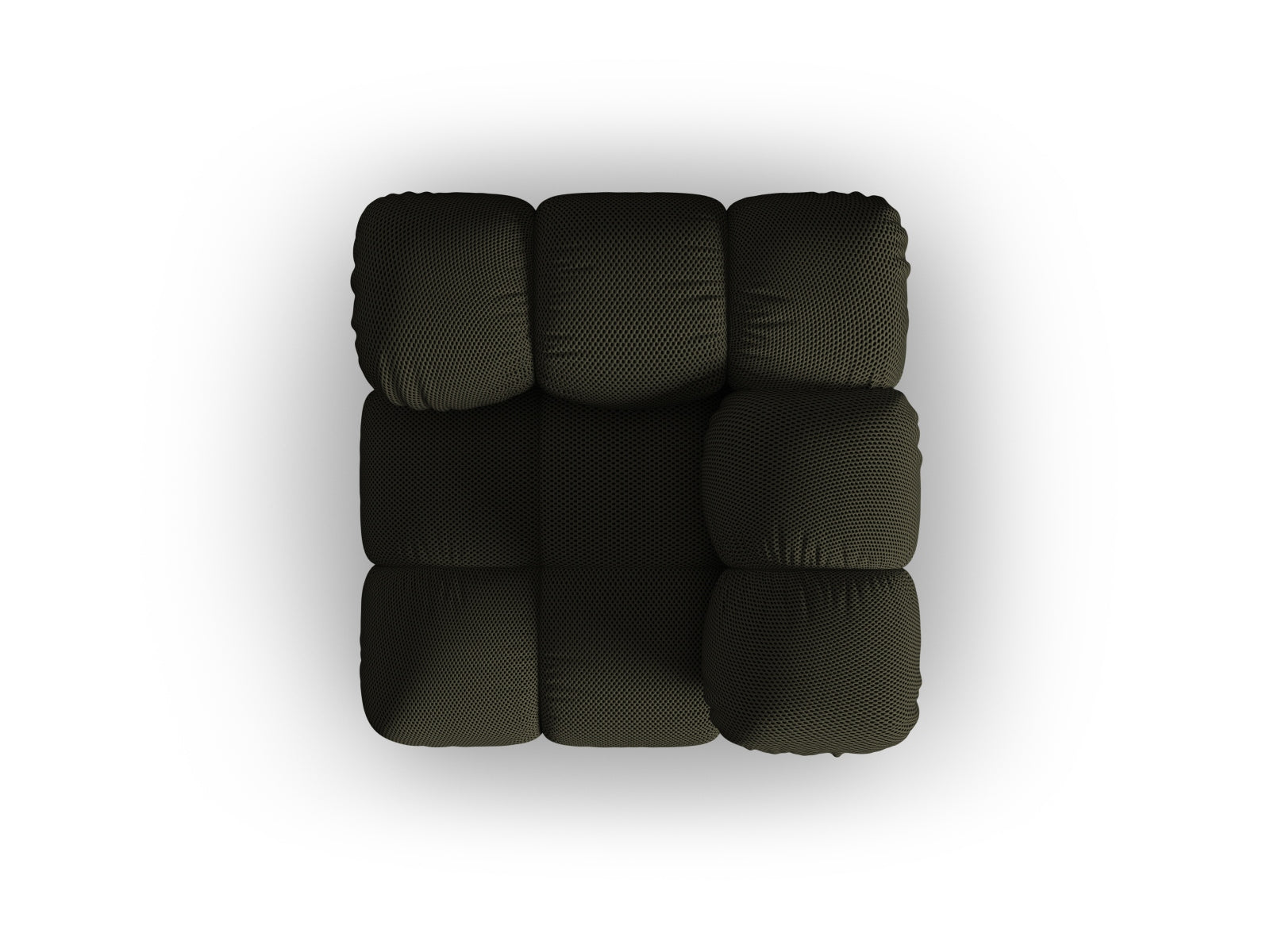 Stylisches Bellis Corner Modul 1 Sitzer in Amazon Green-Sonic, perfekt für moderne Wohnkonzepte und vielseitige Raumgestaltungen.
