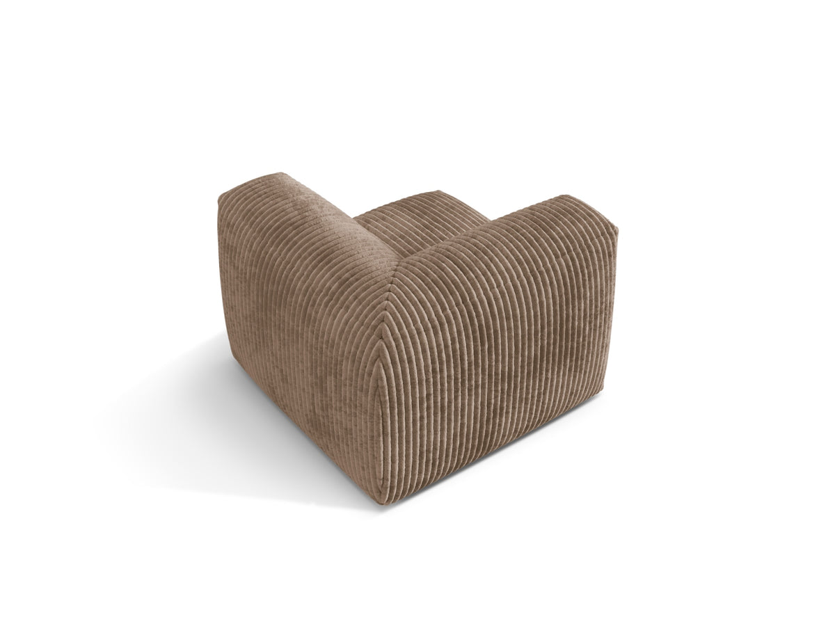 Martina Modul Armless 1 Sitzer in Acorn-Tilia präsentiert im Onlineshop von KAQTU Design AG. Modulares Sofa ist von Micadoni