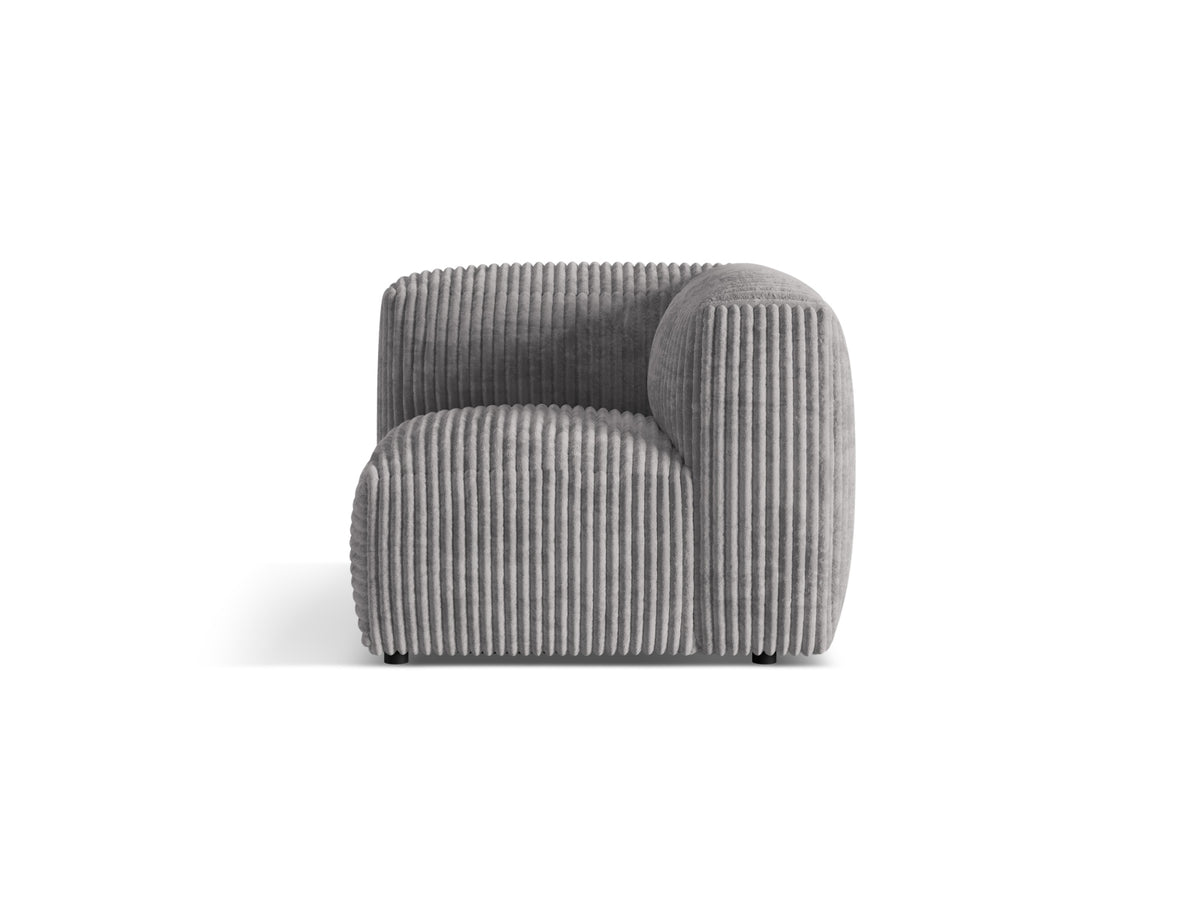 Martina Modul Armless 1 Sitzer in Light Grey-Tilia präsentiert im Onlineshop von KAQTU Design AG. Modulares Sofa ist von Micadoni