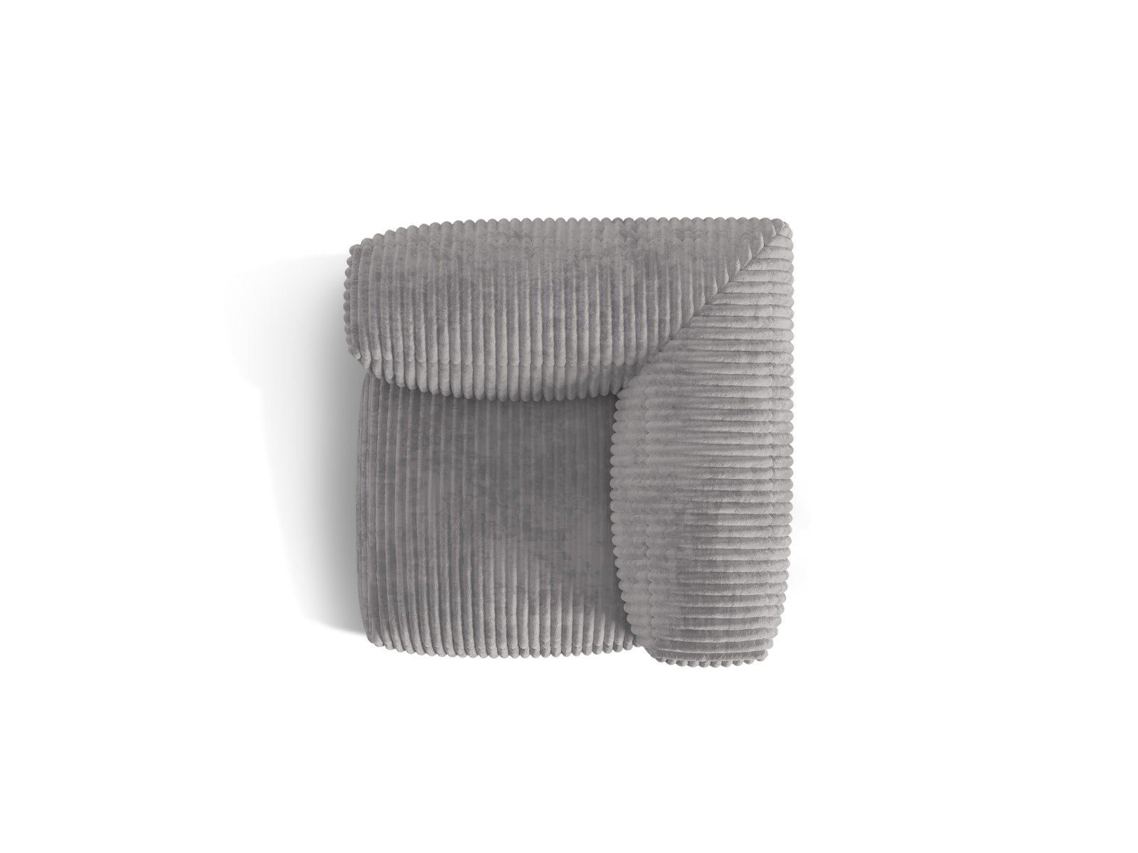 Martina Modul Armless 1 Sitzer in Light Grey präsentiert im Onlineshop von KAQTU Design AG. Modulares Sofa ist von Micadoni