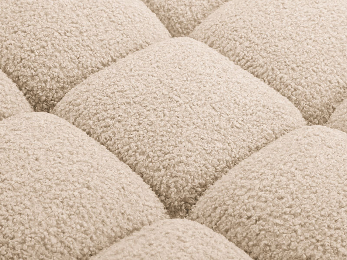 1-Sitzer Eckmodul Bellis in Sand-Rolf präsentiert im Onlineshop von KAQTU Design AG. Modulares Sofa ist von Micadoni