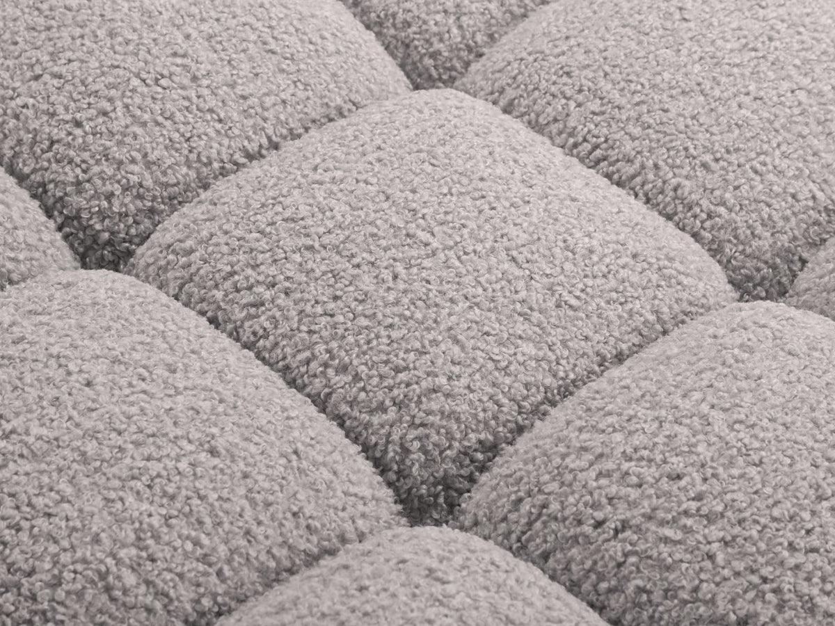 1-Sitzer Eckmodul Bellis in Light Grey-Rolf präsentiert im Onlineshop von KAQTU Design AG. Modulares Sofa ist von Micadoni
