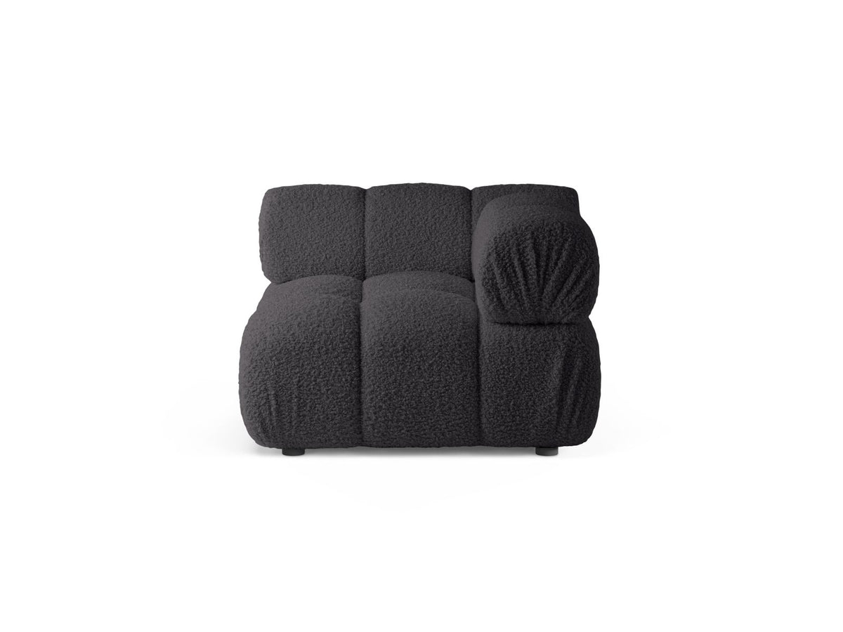 1-Sitzer Eckmodul Bellis in Graphite-Rolf präsentiert im Onlineshop von KAQTU Design AG. Modulares Sofa ist von Micadoni