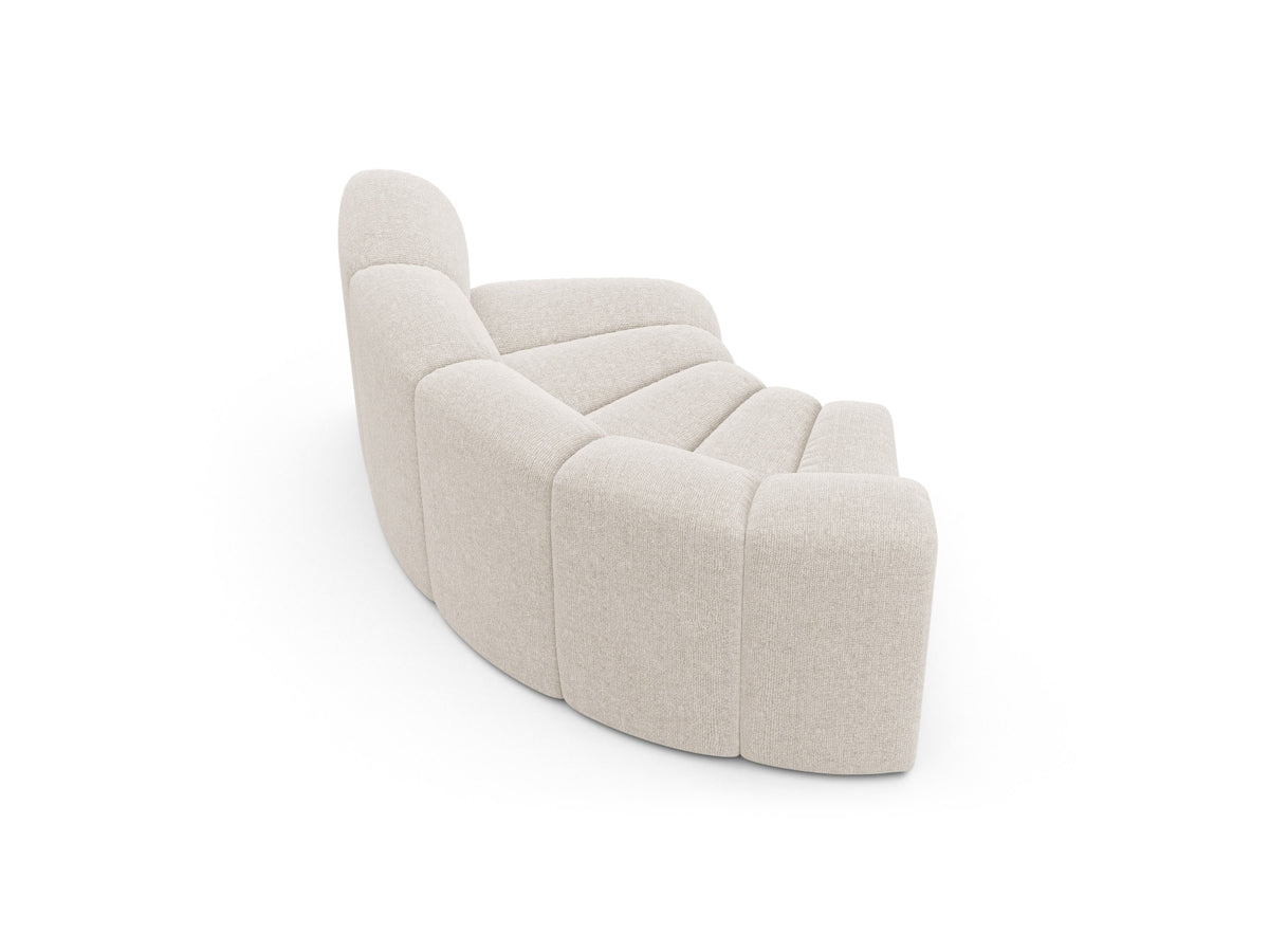 Lupine Modul Corner 1 Sitzer in Light Beige-Eden präsentiert im Onlineshop von KAQTU Design AG. Modulares Sofa ist von Micadoni