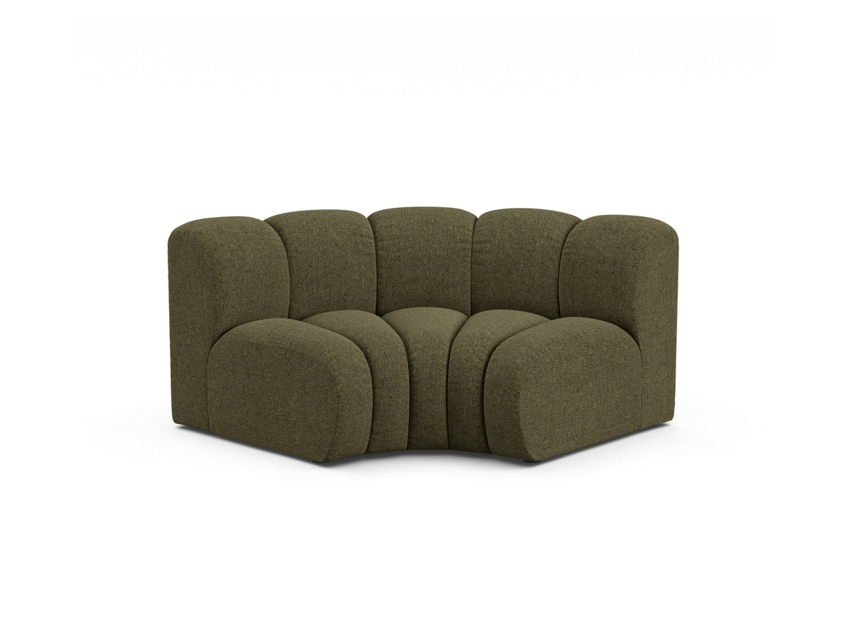 Lupine Modul Corner 1 Sitzer in Green-Eden präsentiert im Onlineshop von KAQTU Design AG. Modulares Sofa ist von Micadoni