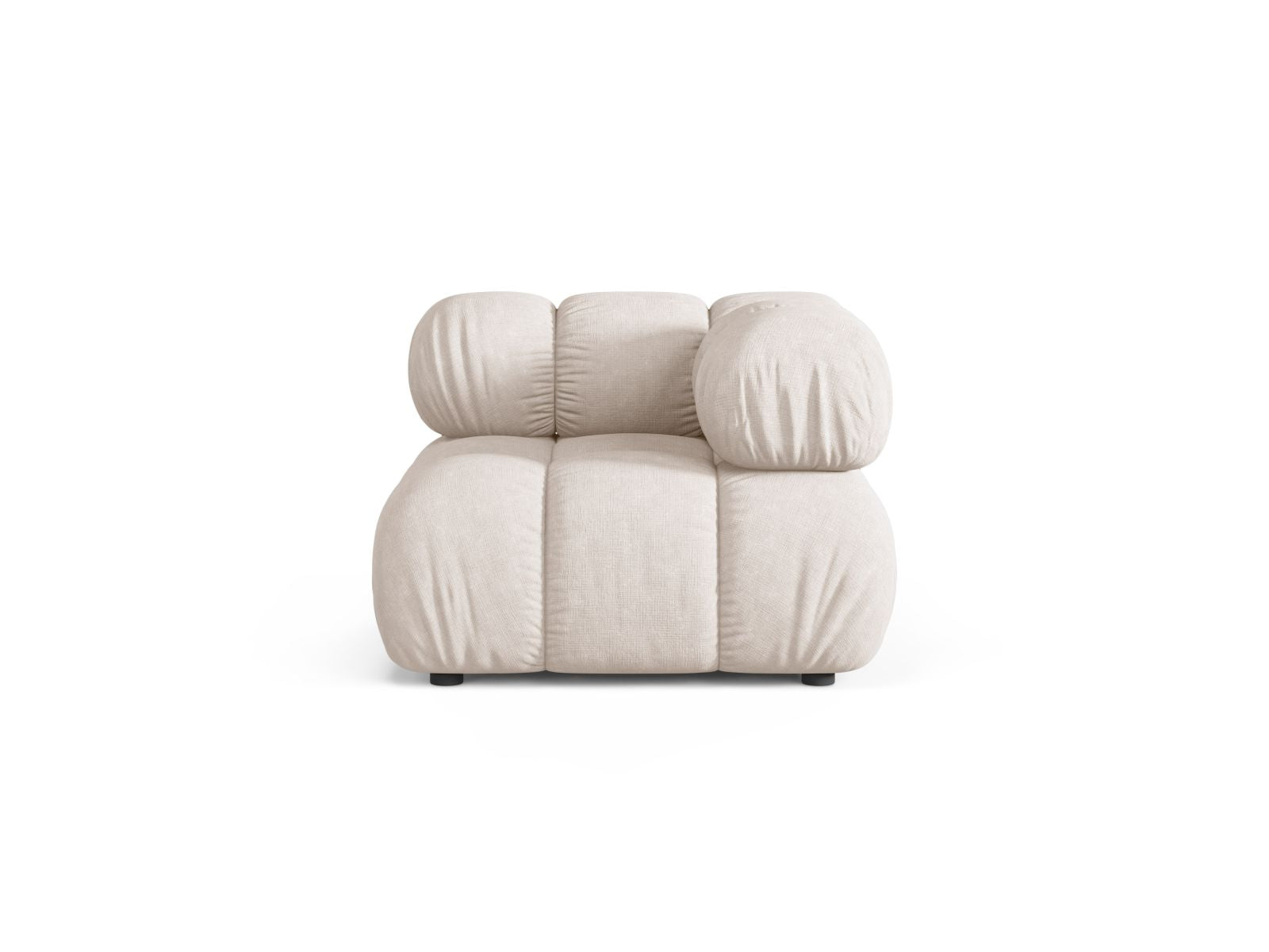 1-Sitzer Eckmodul Bellis in Beige-Liberty präsentiert im Onlineshop von KAQTU Design AG. Modulares Sofa ist von Micadoni