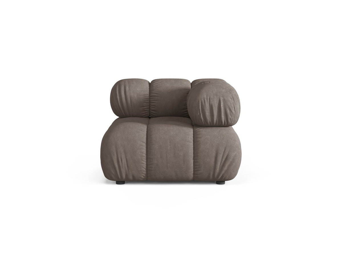 1-Sitzer Eckmodul Bellis in Cappuccino-Liberty präsentiert im Onlineshop von KAQTU Design AG. Modulares Sofa ist von Micadoni