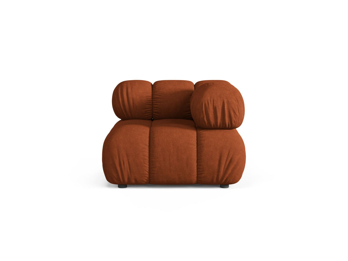 1-Sitzer Eckmodul Bellis in Brick-Liberty präsentiert im Onlineshop von KAQTU Design AG. Modulares Sofa ist von Micadoni