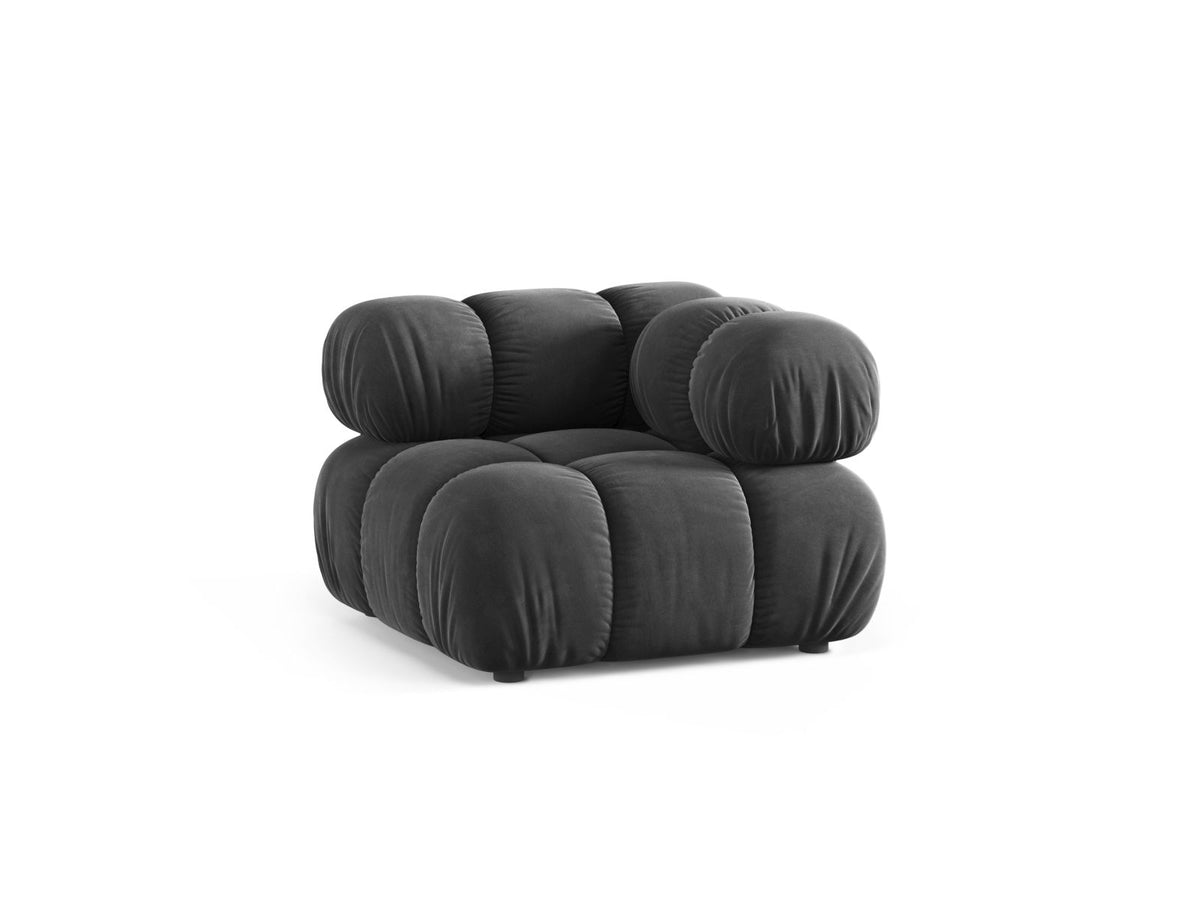 1-Sitzer Eckmodul Bellis in Grey-Venus präsentiert im Onlineshop von KAQTU Design AG. Modulares Sofa ist von Micadoni