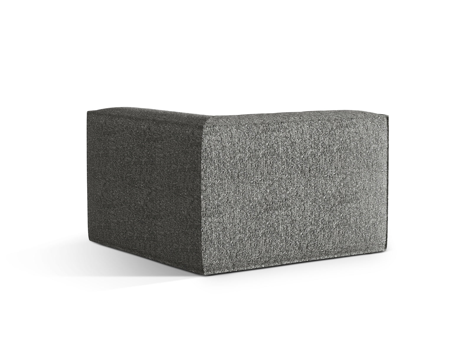 Nuria Corner Modul 1 Sitzer in Graphite präsentiert im Onlineshop von KAQTU Design AG. Modulares Sofa ist von Micadoni
