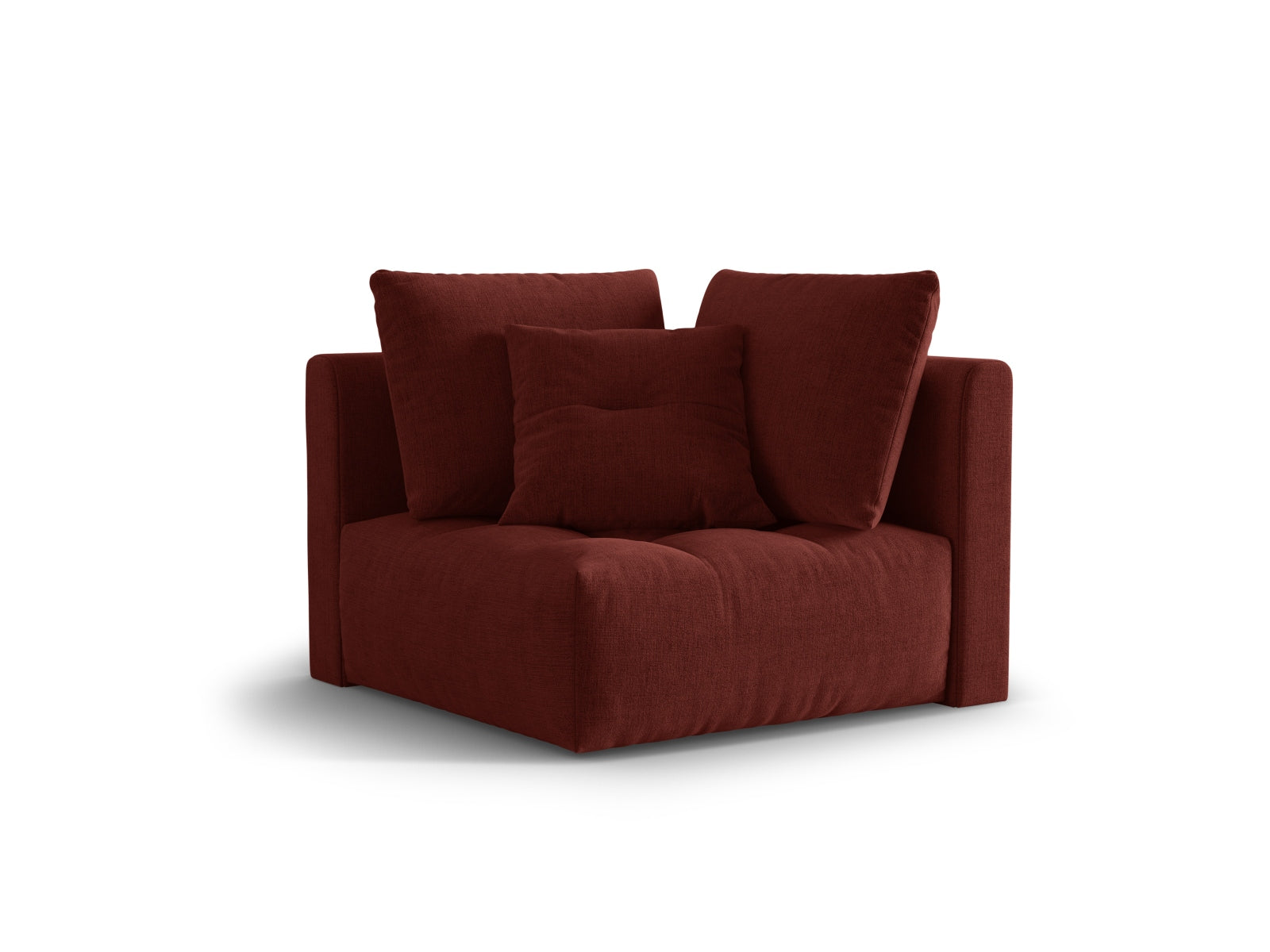 Bloom Corner Modul 1 Sitzer in Red präsentiert im Onlineshop von KAQTU Design AG. Modulares Sofa ist von Micadoni
