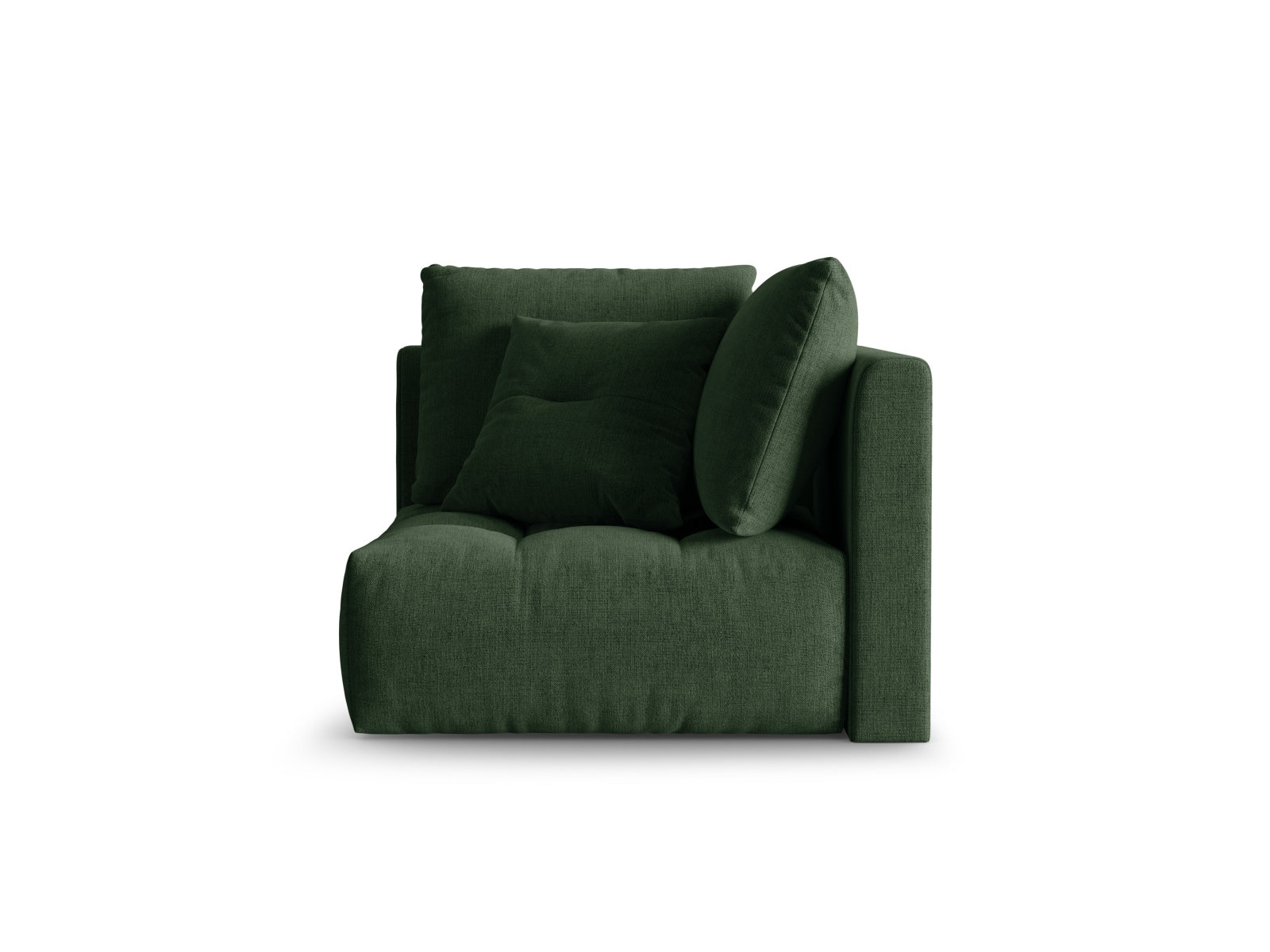 Bloom Corner Modul 1 Sitzer in Moss Green präsentiert im Onlineshop von KAQTU Design AG. Modulares Sofa ist von Micadoni