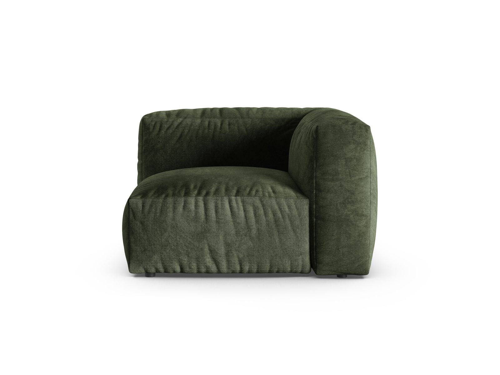 1-Sitzer Eckmodul XL Martina in Green-Vogue präsentiert im Onlineshop von KAQTU Design AG. Modulares Sofa ist von Micadoni