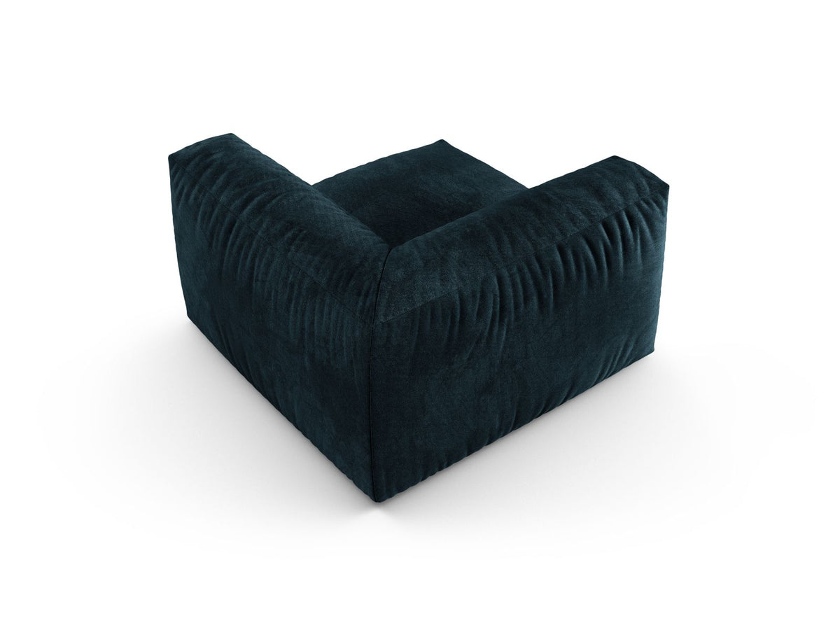 1-Sitzer Eckmodul XL Martina in Deep Petrol-Vogue präsentiert im Onlineshop von KAQTU Design AG. Modulares Sofa ist von Micadoni