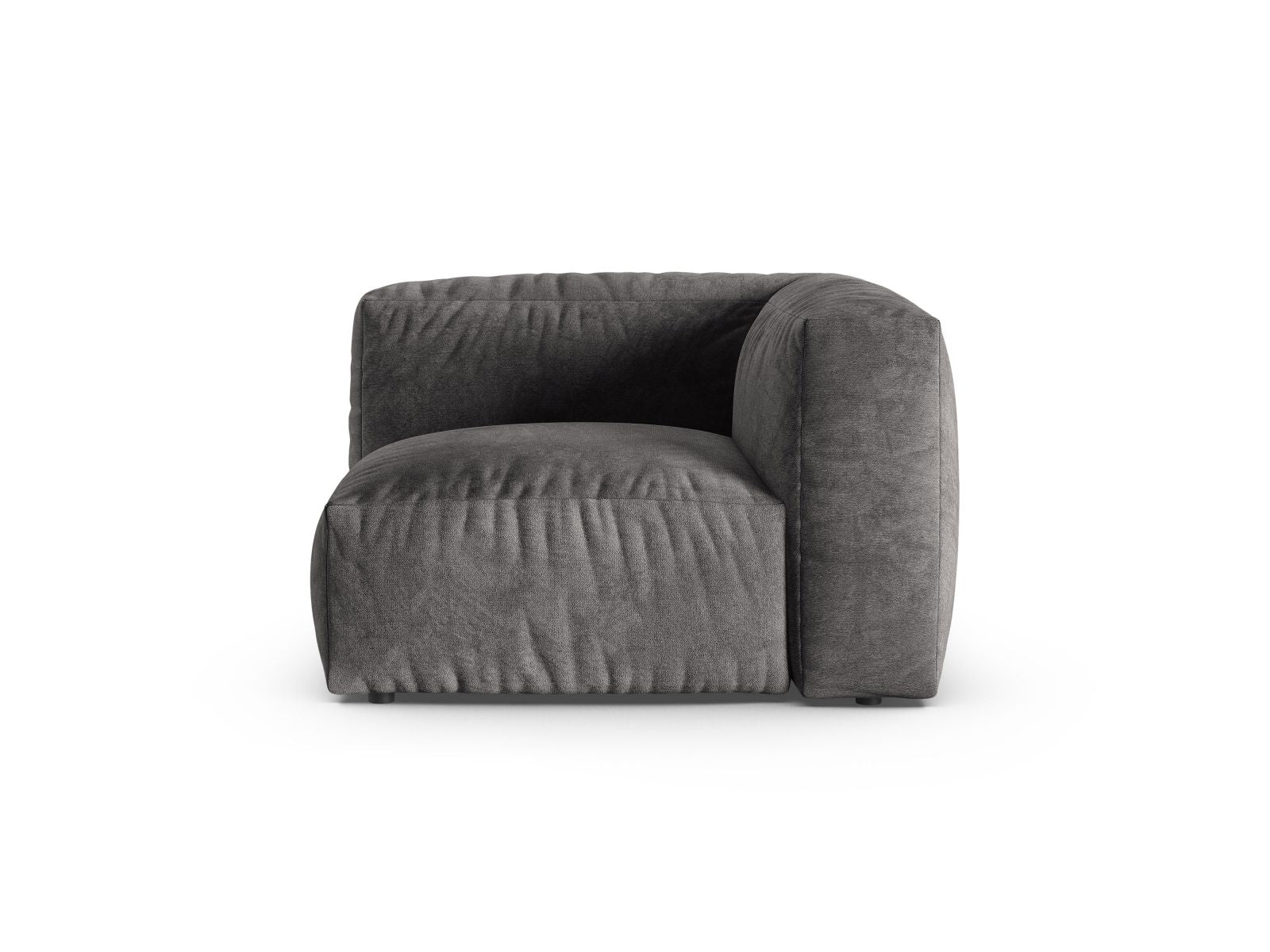1-Sitzer Eckmodul XL Martina in Grey-Vogue präsentiert im Onlineshop von KAQTU Design AG. Modulares Sofa ist von Micadoni