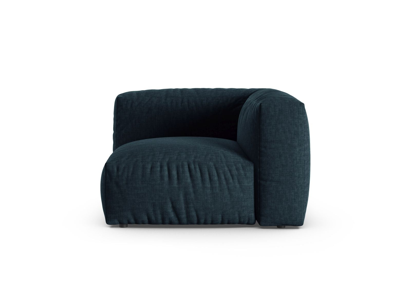 1-Sitzer Eckmodul XL Martina in Blue Jeans-Boston präsentiert im Onlineshop von KAQTU Design AG. Modulares Sofa ist von Micadoni