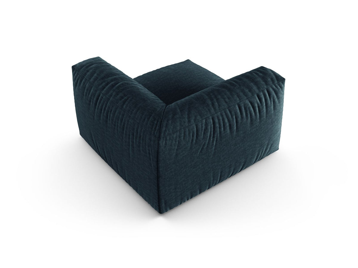 1-Sitzer Eckmodul XL Martina in Blue Jeans-Boston präsentiert im Onlineshop von KAQTU Design AG. Modulares Sofa ist von Micadoni