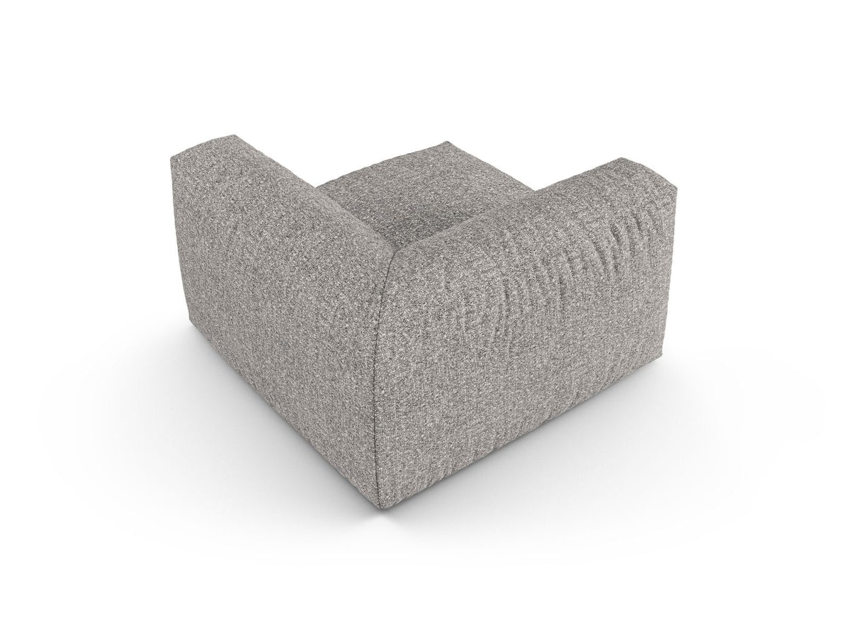 1-Sitzer Eckmodul XL Martina in Graphite-Monet präsentiert im Onlineshop von KAQTU Design AG. Modulares Sofa ist von Micadoni