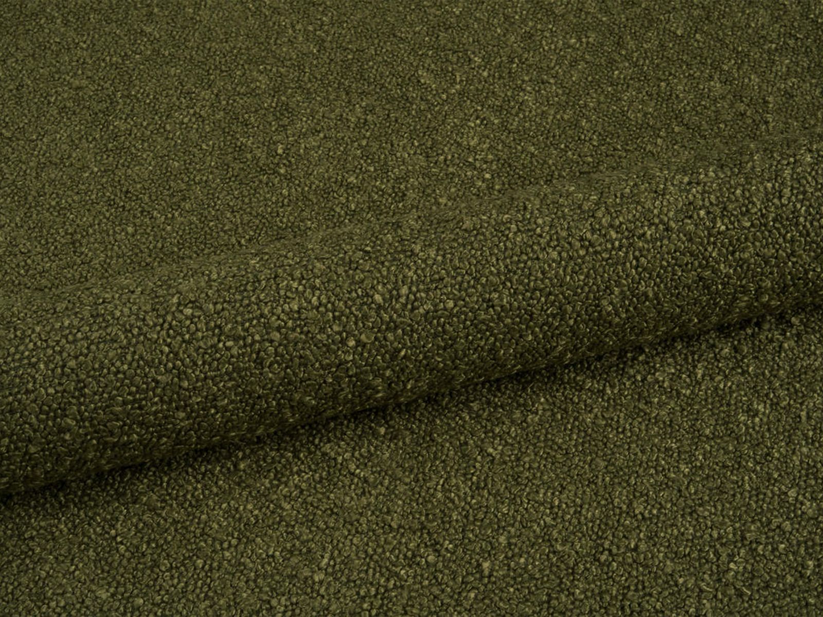 Elegantes 1-Sitzer Modul links Jodie in dunklem Olivgrün, ideal für individuelle Sofa-Arrangements und modernen Wohnstil von Micadoni.