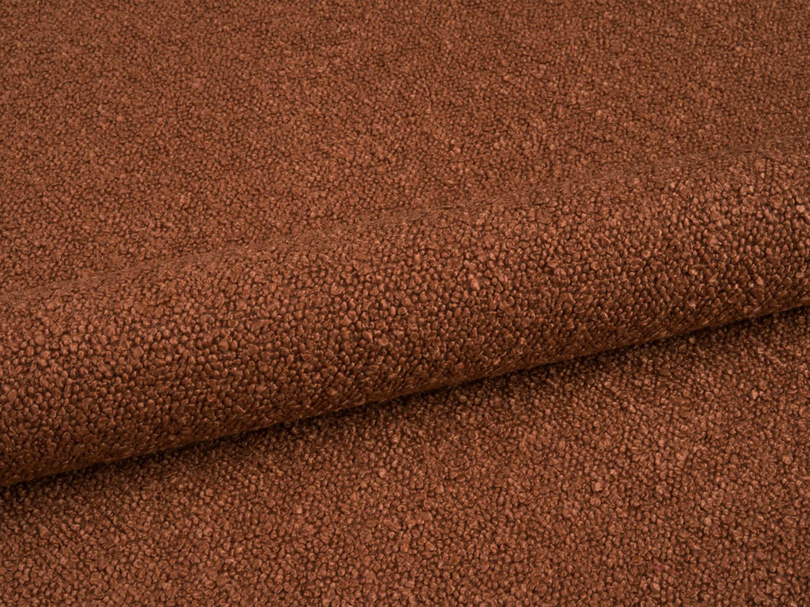 Elegantes 1-Sitzer Modul links Jodie in warmem Terracotta, ideal für individuelle Sofa-Arrangements und modernes Wohndesign.