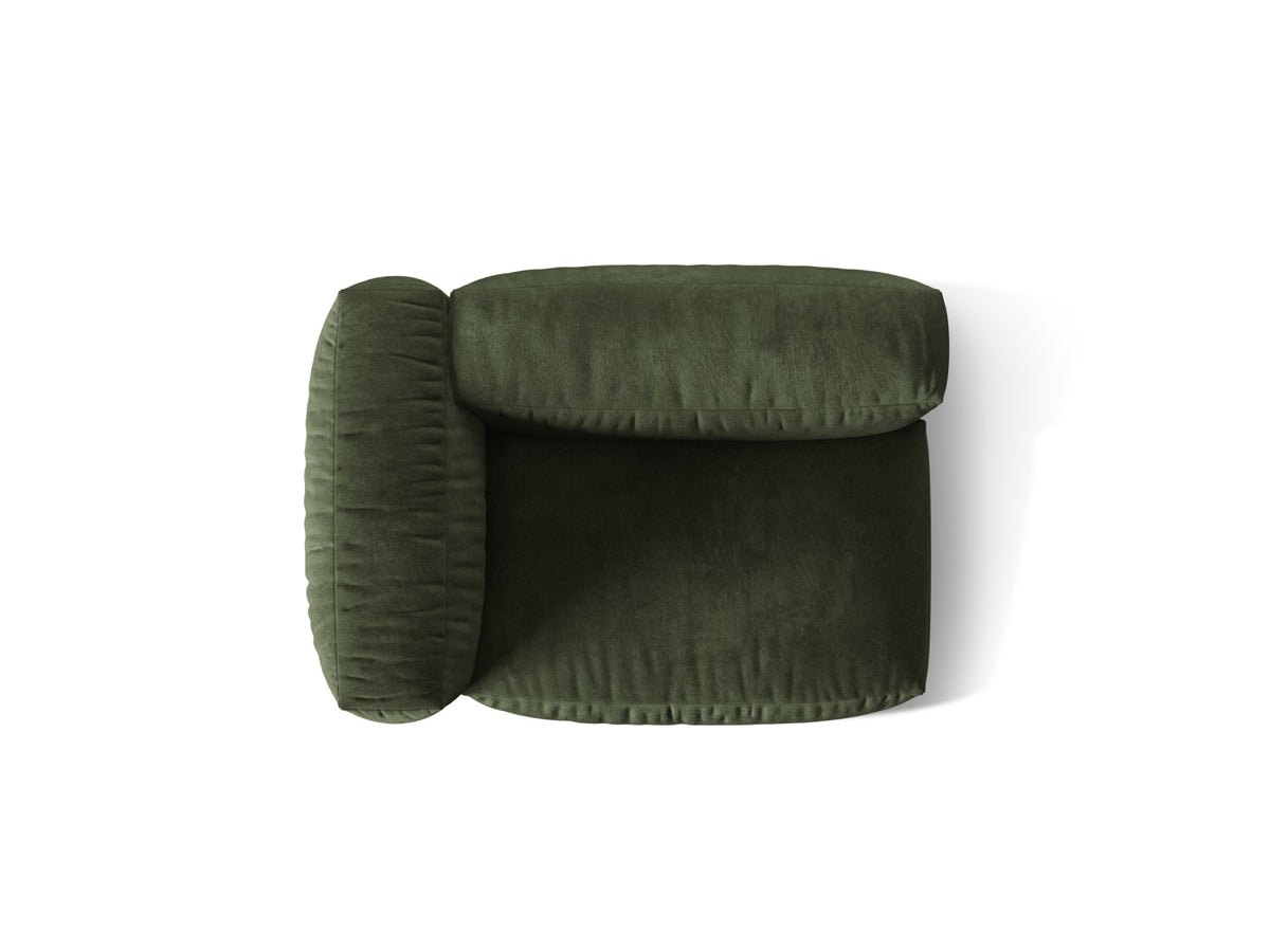 Martina Modul links 1 Sitzer in Green-Vogue präsentiert im Onlineshop von KAQTU Design AG. Modulares Sofa ist von Micadoni