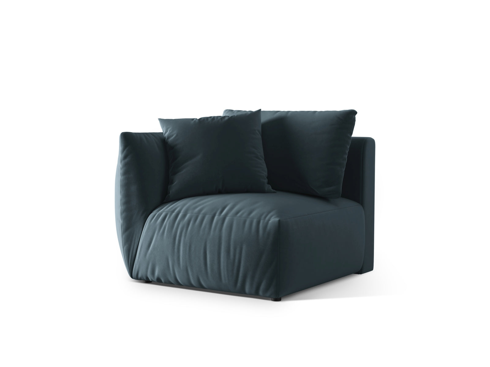 Erleben Sie den Chris Velour Modul links 1 Sitzer von Micadoni – stilvolles Design und optimaler Komfort für Ihr Zuhause!