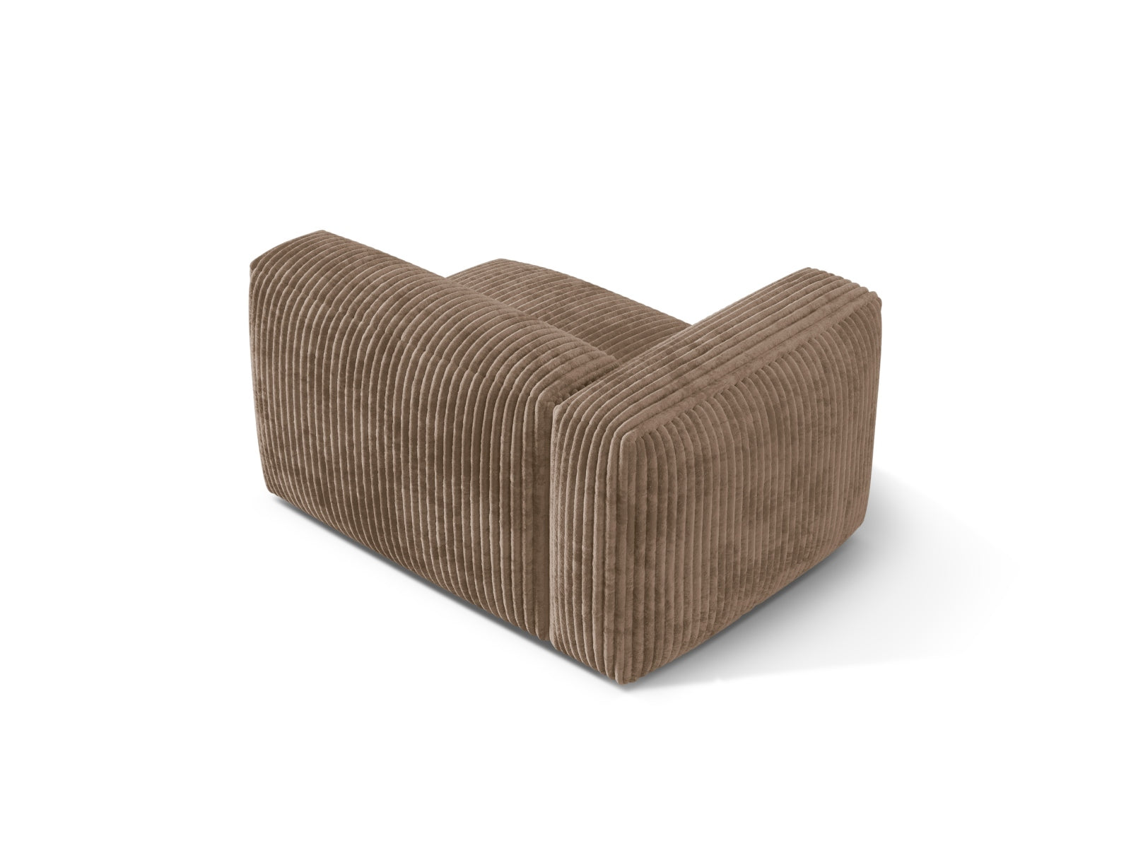 Martina Modul links 1 Sitzer in Acorn präsentiert im Onlineshop von KAQTU Design AG. Modulares Sofa ist von Micadoni