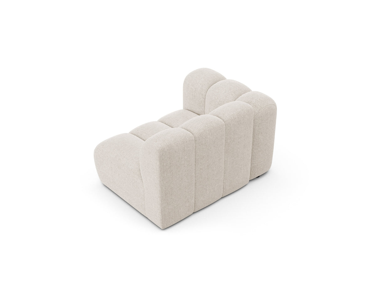 Lupine Modul links 1 Sitzer in Light Beige-Eden präsentiert im Onlineshop von KAQTU Design AG. Modulares Sofa ist von Micadoni