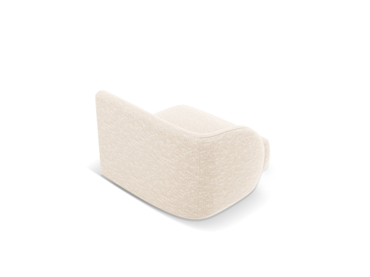 Miley Modul links 1 Sitzer in Ivory-Eden präsentiert im Onlineshop von KAQTU Design AG. Modulares Sofa ist von Micadoni