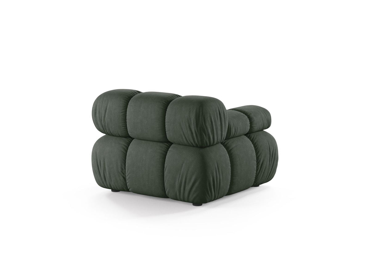 1-Sitzer Modul links Bellis in Moss Green-Liberty präsentiert im Onlineshop von KAQTU Design AG. Modulares Sofa ist von Micadoni