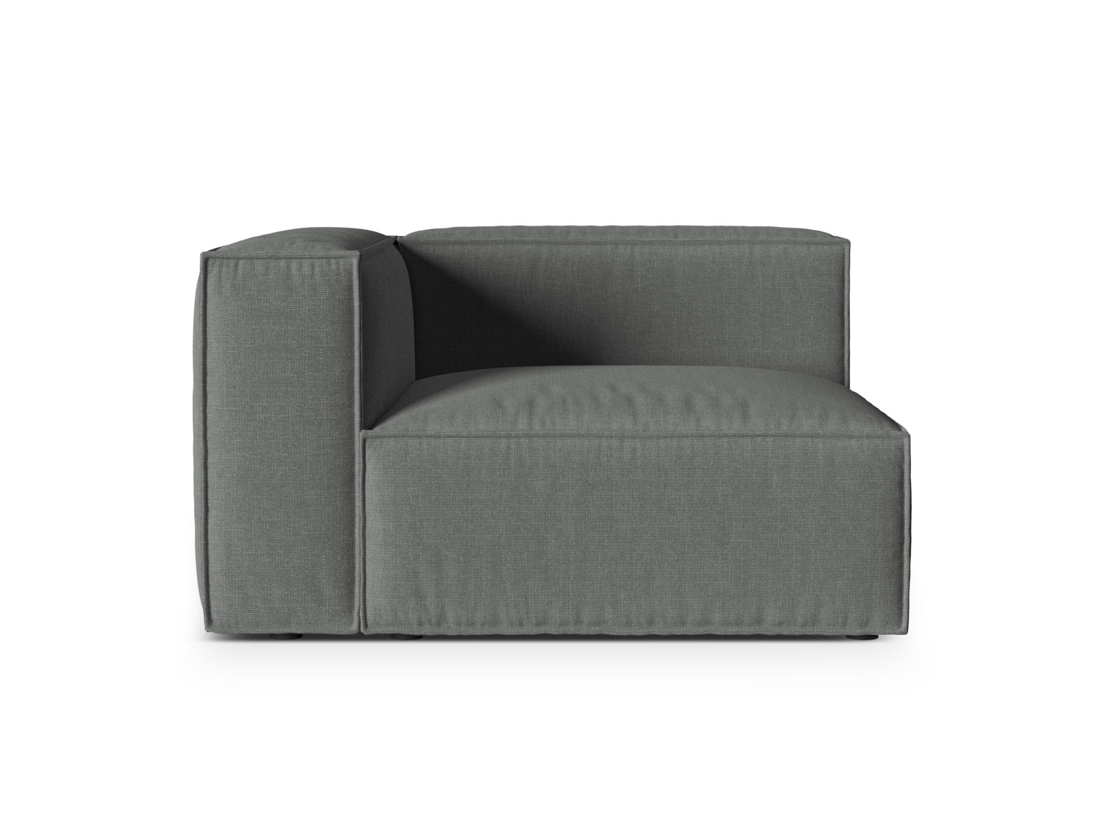 Nuria Modular Sofa links 1 Sitzer in Grey präsentiert im Onlineshop von KAQTU Design AG. Modulares Sofa ist von Micadoni