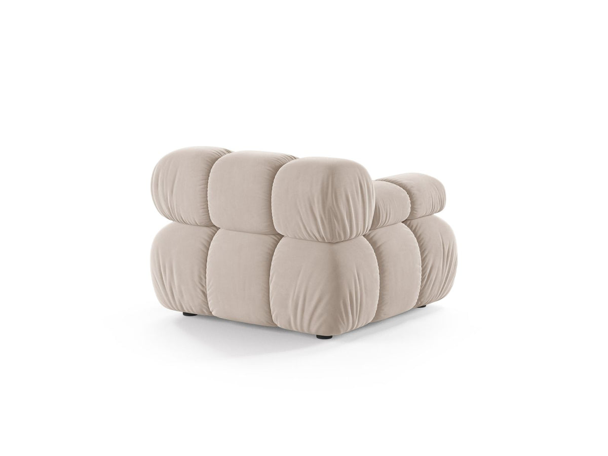 1-Sitzer Modul links Bellis in Light Beige-Venus präsentiert im Onlineshop von KAQTU Design AG. Modulares Sofa ist von Micadoni