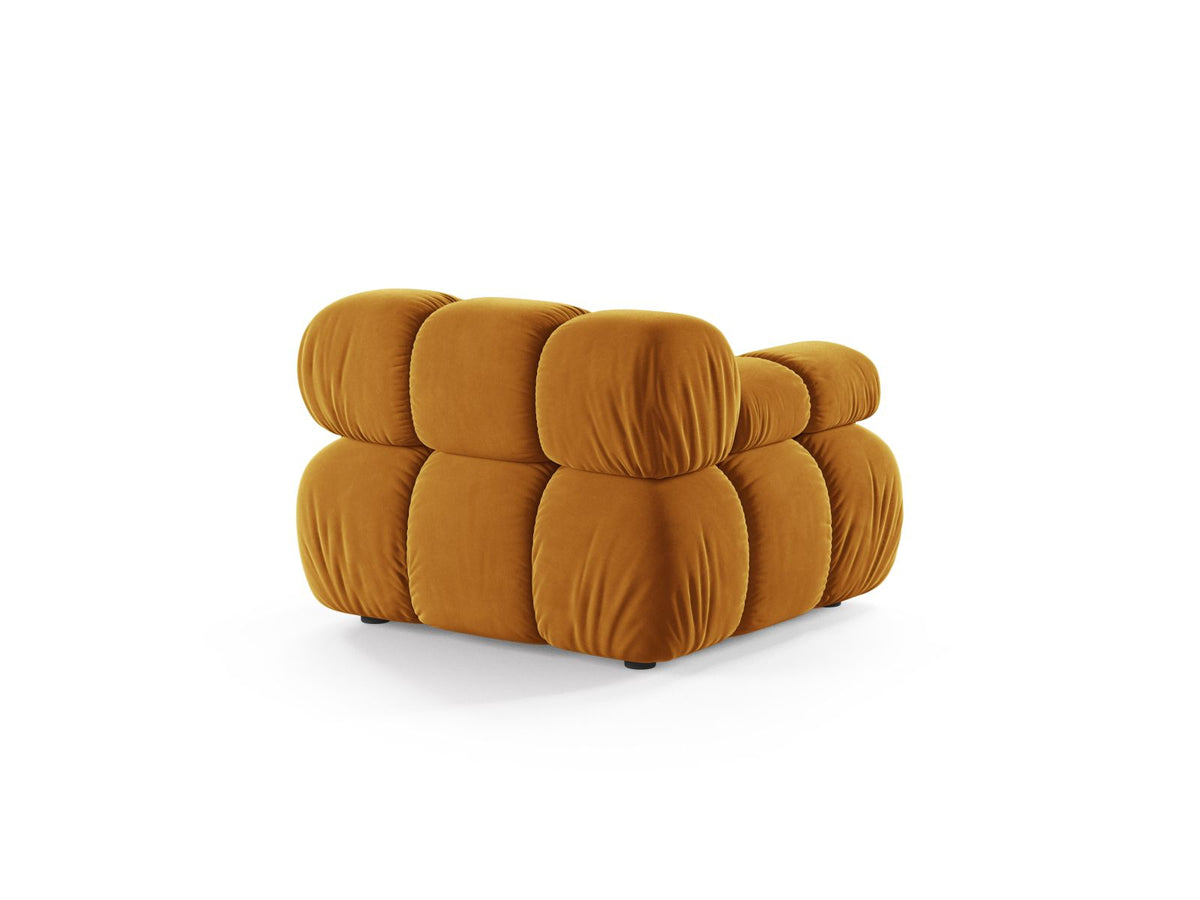 1-Sitzer Modul links Bellis in Yellow-Venus präsentiert im Onlineshop von KAQTU Design AG. Modulares Sofa ist von Micadoni
