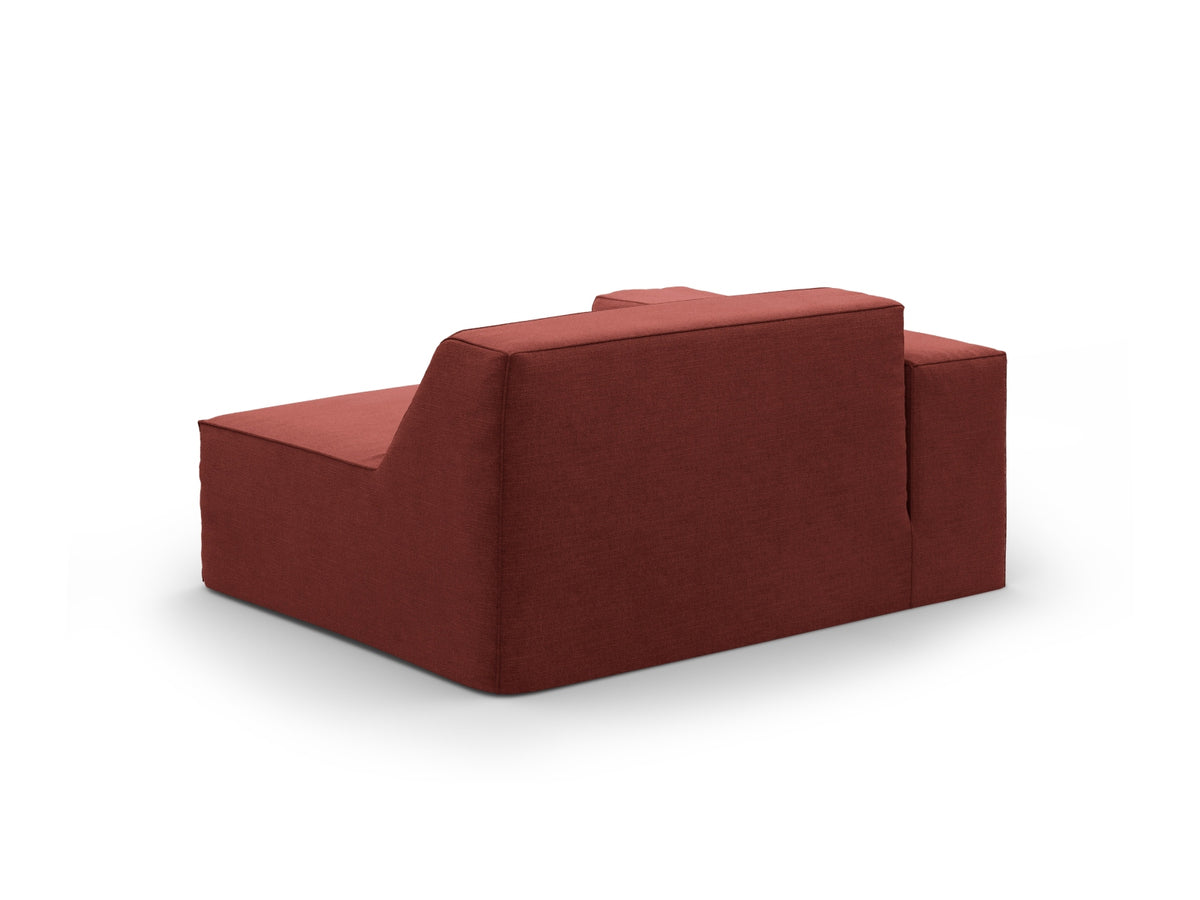 Jodie Modul links 1 Sitzer mit abnehmbaren Bezug in Cherrywood-LINS präsentiert im Onlineshop von KAQTU Design AG. Modulares Sofa ist von Micadoni