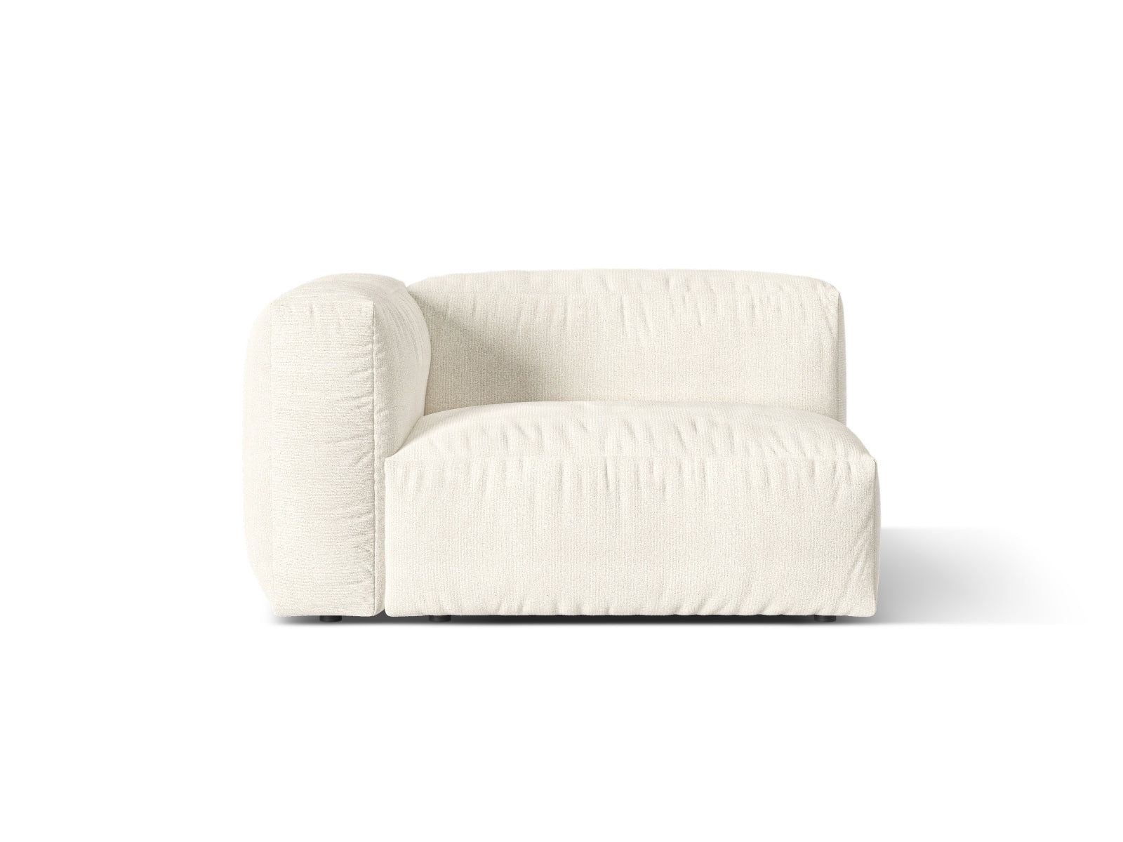 1-Sitzer Sofa Martina Wide links in Ivory-Monet präsentiert im Onlineshop von KAQTU Design AG. Modulares Sofa ist von Micadoni